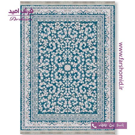 فرش ماشینی 1200 شانه 8 رنگ برجسته 20804 کاربنی آرشام