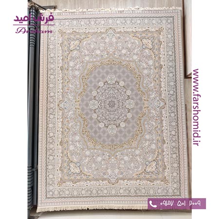 فرش ماشینی 1200 شانه 8 رنگ برجسته 24501 متالیک آرشام
