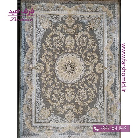 فرش ماشینی 1200 شانه 8 رنگ برجسته 25102 متالیک آرشام