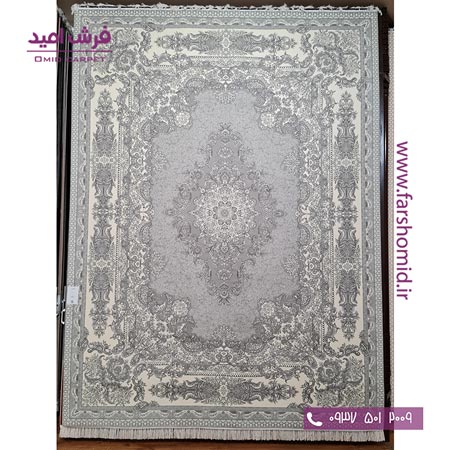 فرش ماشینی 700 شانه 10 رنگ اصل آوا الماسی قالی کشمیر