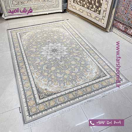 فرش ماشینی 1000 شانه سابات سیلور فرش سورنا