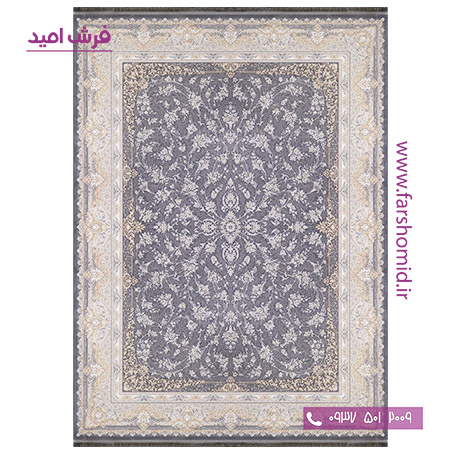 فرش ماشینی 1000 شانه افشان ساران تیتانیوم لایت فرش سورنا
