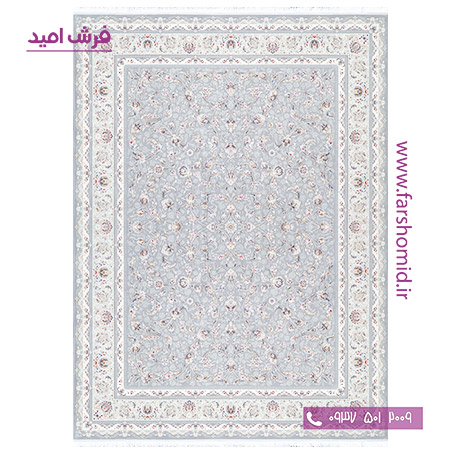 فرش ماشینی 1000 شانه افشان ساواش سیلور فرش سورنا