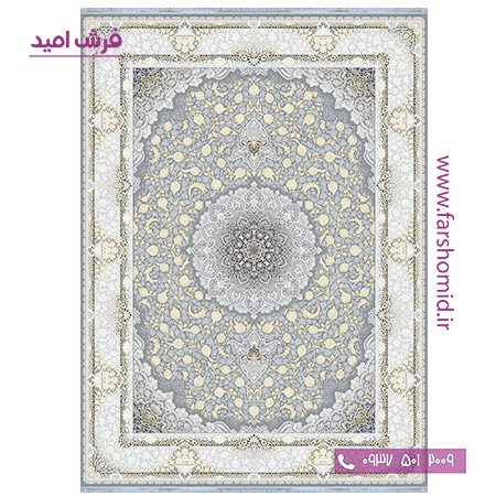 فرش ماشینی 1000 شانه سروناز تیتانیوم فرش سورنا