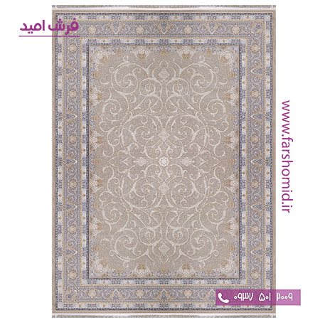 فرش ماشینی 1000 شانه افشان سوزان موکا فرش سورنا