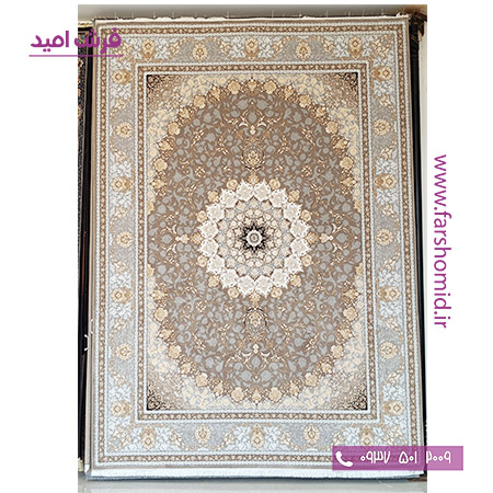 فرش ماشینی 700 شانه مایسا فیلی ابریشم رخ