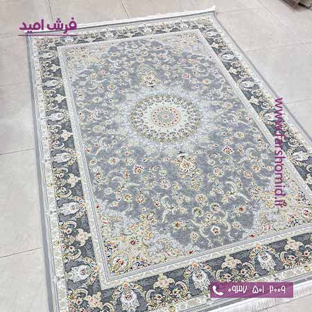 فرش ماشینی 1200 شانه تهمینه سربی فرش افشون