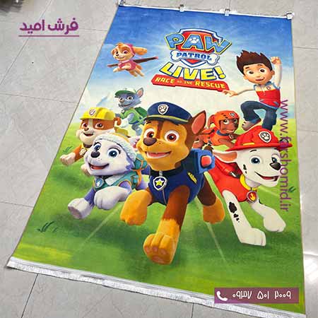 فرش 700 شانه طرح سگهای نگهبان ( پاو پترول )  2599006090 کودک و نوجوان کلاریس محتشم