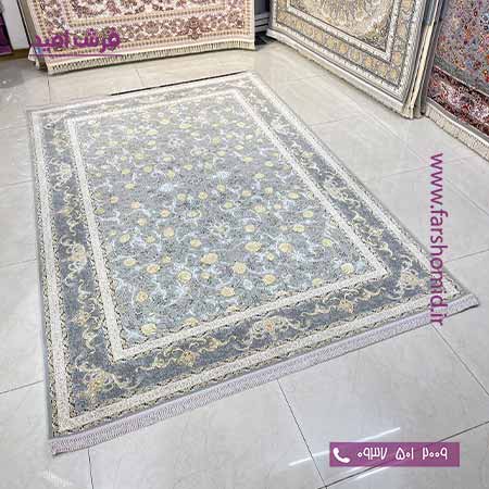 فرش ماشینی 1200 شانه افشان شمیم فیلی فرش افشون