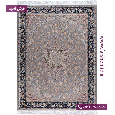 1500 شانه 8 رنگ گل گشت سیلور حاشیه اطلسی محتشم